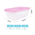 Low price fresh keeper kitchenware plastic container food with good material